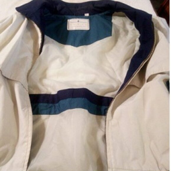 TOWNE from London Fog Men's Jacket Size - XL-REG Tan - Dark Blue - Picture 6 of 12